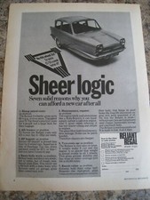 Reliant regal motor for sale  BRISTOL