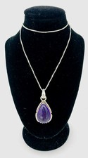 Amethyst anhänger handarbeit gebraucht kaufen  Kerpen