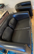 Faux leather seater for sale  UXBRIDGE