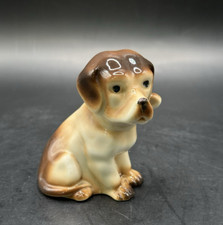 Estatueta antiga *RARA* 3" assinada por porcelana cachorro alemão com gravata borboleta #13196 comprar usado  Enviando para Brazil