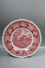 Platos escénicos ingleses clásicos rojos y blancos Adams - comprar por separado segunda mano  Embacar hacia Mexico