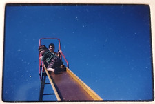 Usado, 1950s Crianças Brincando de Metal Slide Playground Menino Menina 35mm Slide Bgp comprar usado  Enviando para Brazil