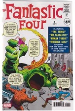 Fantastic four facsimile for sale  Wellington