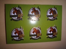 Usado, 6 Neuf Métal Broches Churchill Downs Piste de Course Kentucky Derby 113 - Peut comprar usado  Enviando para Brazil