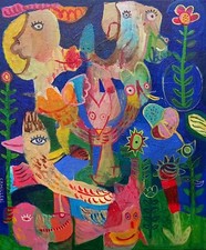 Original acrylic painting for sale  LONDON