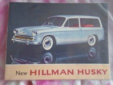 Hillman husky brochure for sale  KINGS LANGLEY