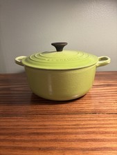 Forno holandês Le Creuset verde kiwi USADO muito bom #20, usado comprar usado  Enviando para Brazil