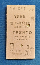 Biglietto treno milano usato  Vignola Falesina