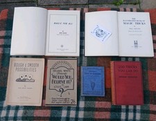 Vintage magic books for sale  NORTHWICH