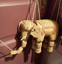 Marionnette elephant bois d'occasion  Lille-