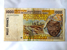 centro africa 1000 francos segunda mano  Embacar hacia Mexico