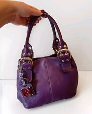 Tignanello purple leather for sale  LONDON