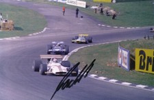 Fotografia assinada Jackie Oliver - Driver de F1 - BRM 1970 comprar usado  Enviando para Brazil