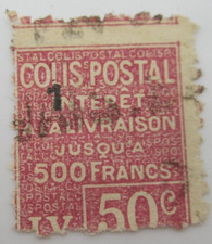 Timbre colis postaux d'occasion  Étampes