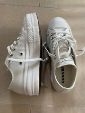 Converse bianca donna usato  Cortemaggiore