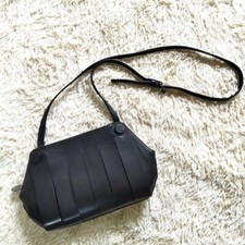 Bolsa de ombro HIROKO HAYASHI OSSO bolsa de couro preta usada em bom estado comprar usado  Enviando para Brazil