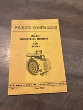 Onan parts catalog for sale  Cleveland