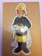 Fireman wooden puzzle for sale  TAMWORTH