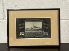 Rare framed memorial for sale  BEDFORD