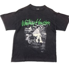 Camiseta Vintage 1991 Whitney Houston I'm Your Baby Tonight Ponto Único Grande comprar usado  Enviando para Brazil