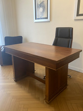 Scrivania legno noce usato  Torino