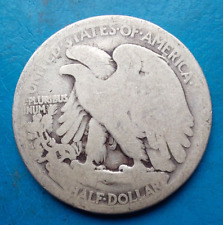 Estados Unidos United States USA, Walking Liberty 1/2 Dólar Medio 1918 D km 142, usado comprar usado  Enviando para Brazil