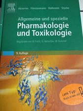 Allgemein spezielle pharmakolo gebraucht kaufen  Meerbusch