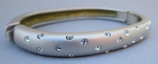 Pulseira articulada de cristal Swarovski vintage assinada cristal prata 6 1/2" comprar usado  Enviando para Brazil