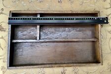 Vintage wooden compartment for sale  WARWICK