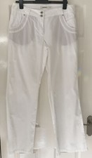 Sandwich trousers white for sale  ELLESMERE PORT