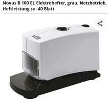 Novus b100el tacker gebraucht kaufen  Geislingen an der Steige