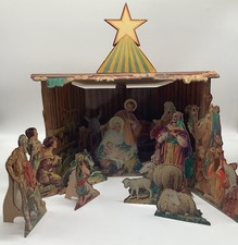 Vintage christmas crib for sale  West Warwick