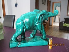 Eléphant céramique glacée usato  Spedire a Italy