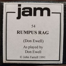 Special reissue jam for sale  Sequim