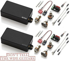 EMG 81 e 60 Black Active conjunto de captadores Humbucker sem solda com potes de eixo curto comprar usado  Enviando para Brazil