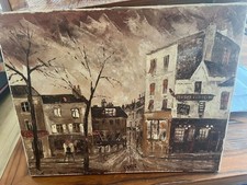 Ancienne huile toile d'occasion  Toulon-