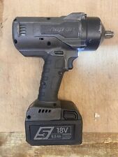 Chave de impacto SNAP-ON CT9050GM, 18 V, 1/2" unidade. com bateria 18V 5.0 AH comprar usado  Enviando para Brazil