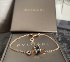 Pulseira BVLGARI B. Zero1 Series ouro rosa 18K cerâmica preta comprar usado  Enviando para Brazil