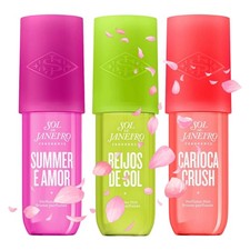 Usado, 3 peças 90 ml 3 oz perfume de verão MistTrio AMOR BEIJOS CARIOCA CRUSH de longa duração comprar usado  Enviando para Brazil