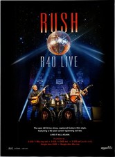 2015 RUSH R40 ANÚNCIO IMPRESSO CONCERTO AO VIVO comprar usado  Enviando para Brazil