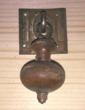 Antico pomolo legno usato  Solarussa