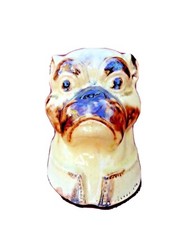 Chien sculpture bulldog d'occasion  Expédié en Belgium