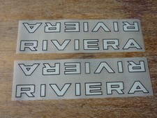 Vintage riviera stickers d'occasion  Expédié en Belgium