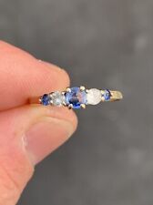 9ct gold sapphire for sale  BRIGHTON