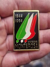 Distintivo divisione monterosa usato  Marano sul Panaro