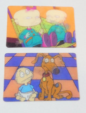 Rugrats Lenticular Cards Kellogg's Promocyjne 1996 Nickelodeon Wielka Brytania Kolekcjonerskie na sprzedaż  Wysyłka do Poland