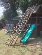 Double wooden ladder for sale  ROMFORD