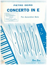 Concerto pietro deiro for sale  Johnson City