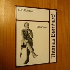 Thomas bernhard ereignisse gebraucht kaufen  Berlin