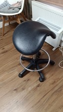 Saddle stool leather for sale  ELY